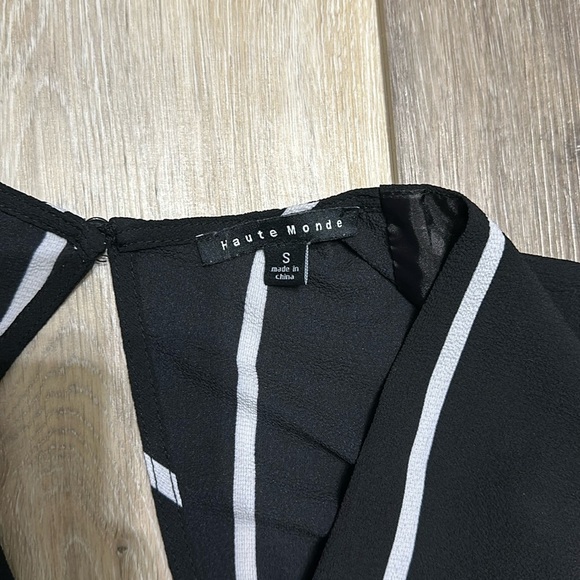 🛍️ Houte monde Black Romper with maxi skirt   size S - Picture 13 of 15